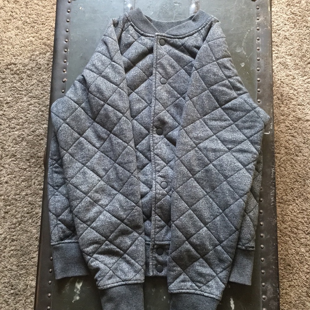 Like New! Grey On the Byas Quilted Jacket